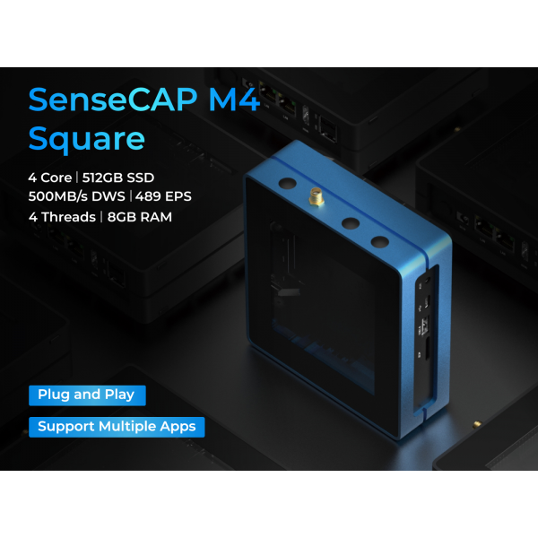 FluxNode - SenseCAP M4 Square